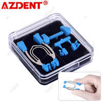 AZDENT Dental Matrix przekrój profilowany metalowy klips sprężynowy pierścienie dentysta narzędzia Lab narzędzie stomatologiczne 2